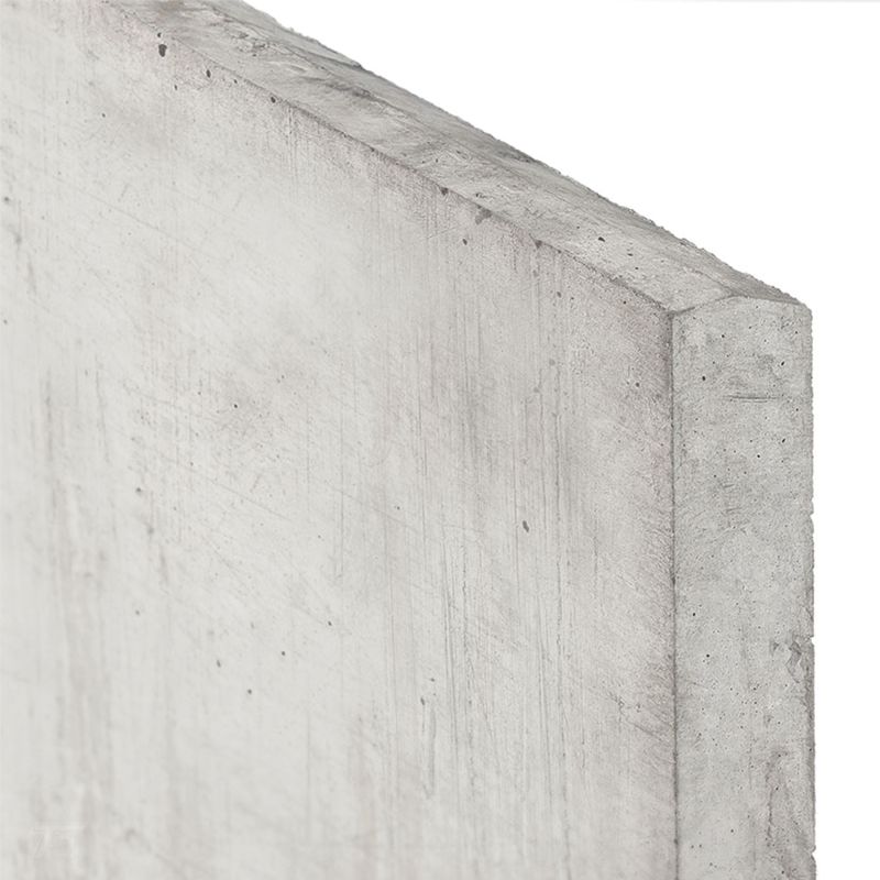 Beton-onderplaat Wit/grijs 24 x 3,5 cm Glad