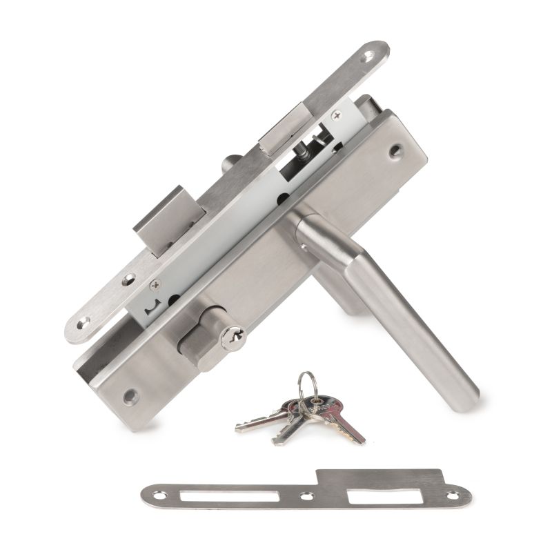 Inbouwslotset RVS standaard