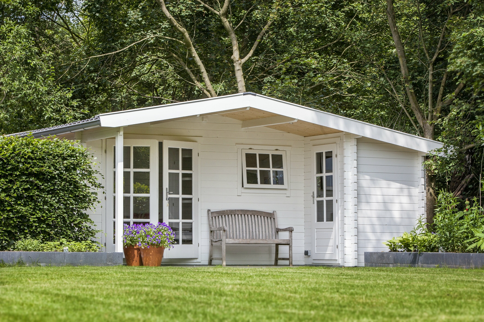 Blokhut Wolfgang 530 x 450 cm - Tuinhuis