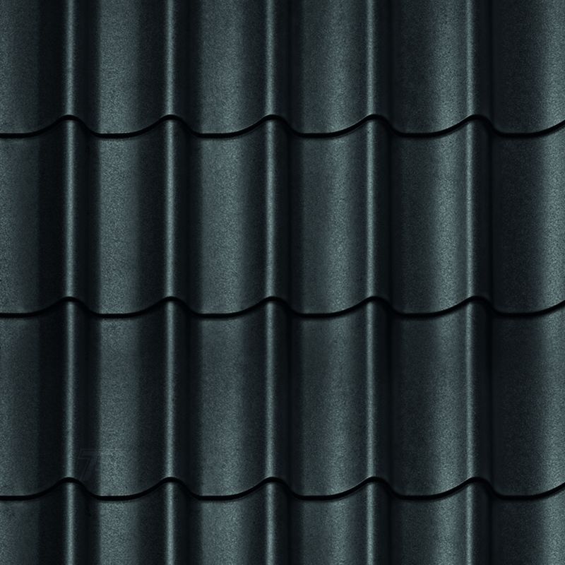 Dakpanprofielplaten mat zwart per M2