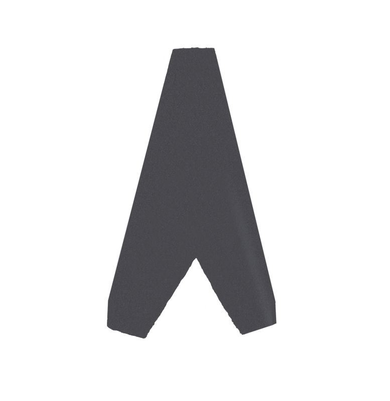 Nokafsluiter easypan antraciet glans