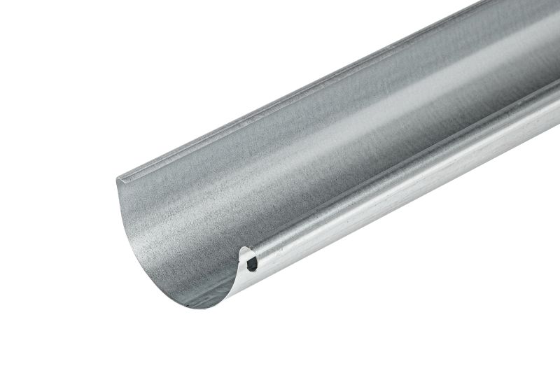 Dakgootset compleet, verzinkt 125 mm 4 zijden &agrave; 400 cm