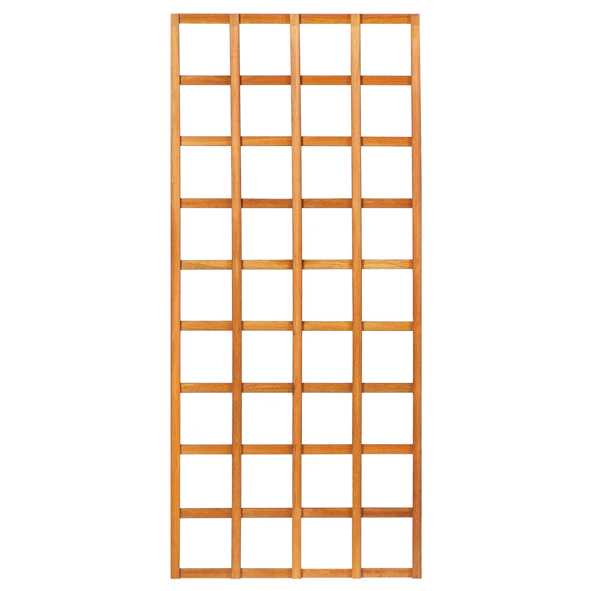 Trellis recht hardhout 90 x 180 cm