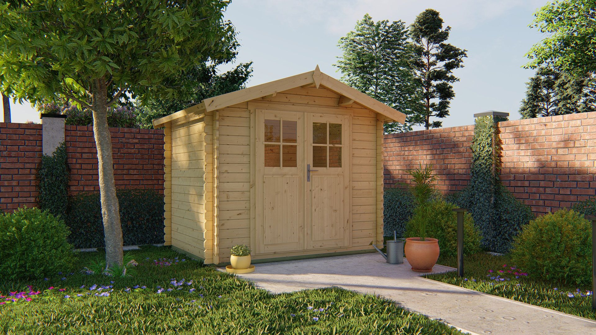 Blokhut Robert onbehandeld