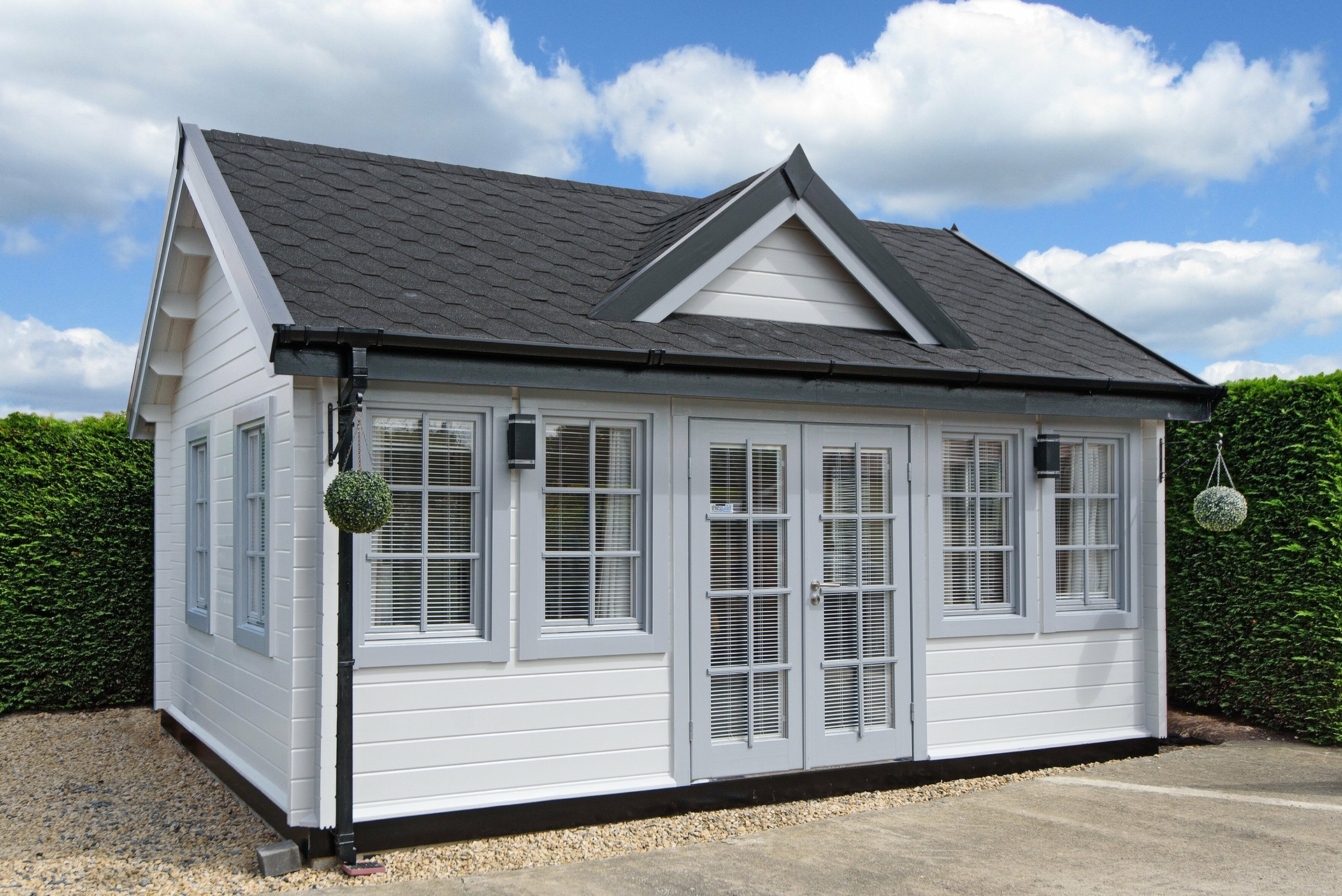 Blokhut Clockhouse Trevor sfeerafbeelding