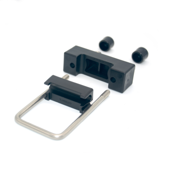 U-beugel 60 x 40 mm complete set voor hekwerkpanelen
