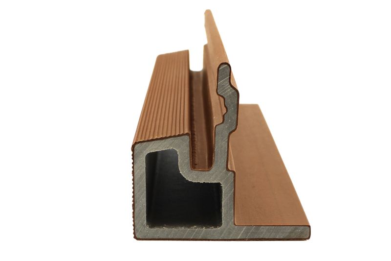 PuraTech composiet eindprofiel 5,8 x 5,8 x 290 cm teak