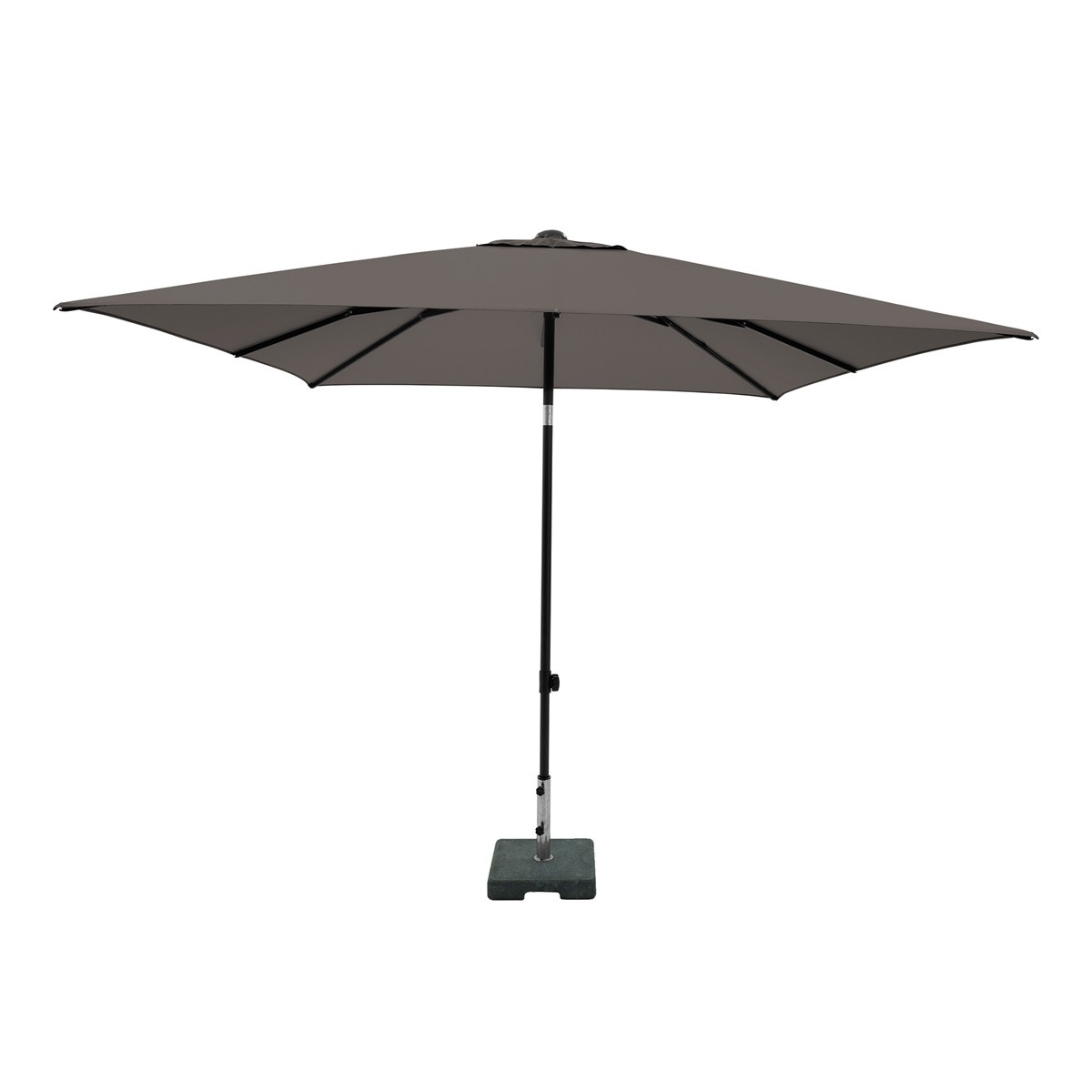 Madison Corsica push-up parasol 200x250 cm taupe