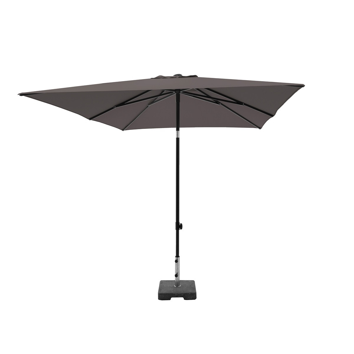 Madison Moraira push-up parasol 230x230 cm taupe