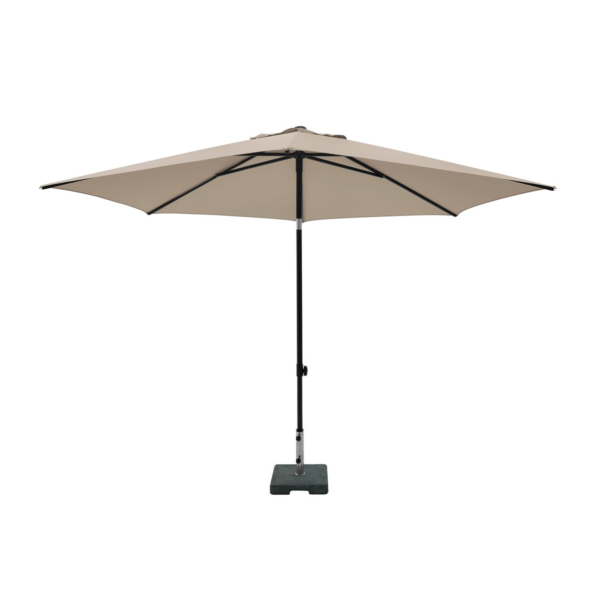 Madison Elba push-up parasol &Oslash;300 cm ecru