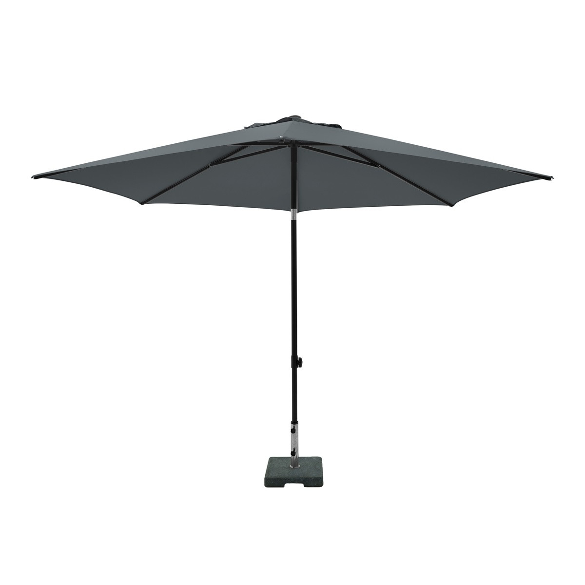 Madison Mykanos push-up parasol &Oslash;250 cm grey