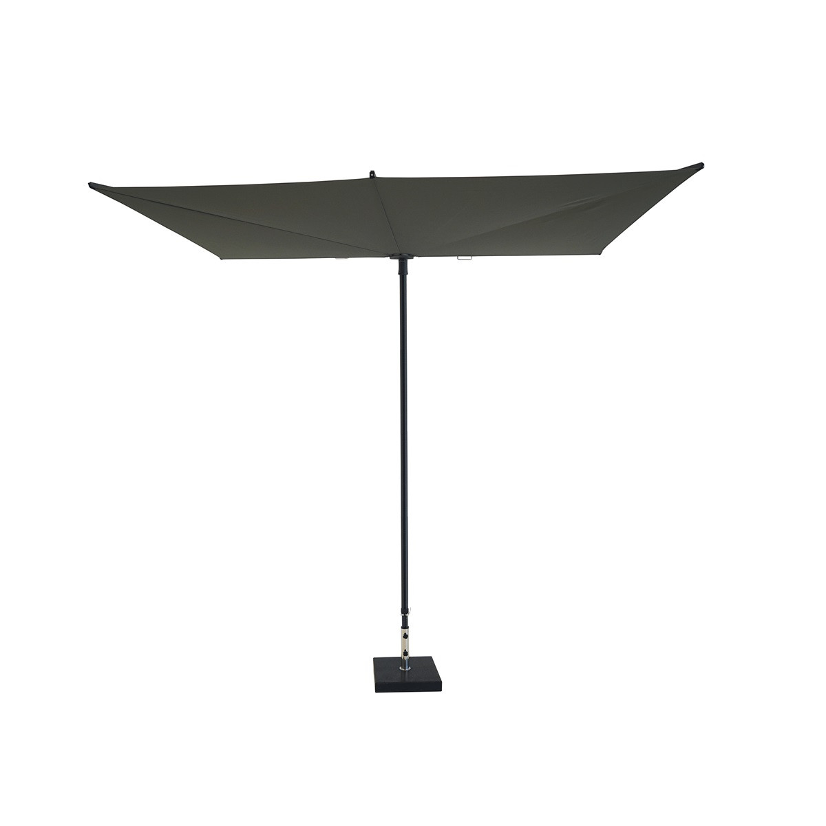 Madison Sun Square parasol 150x125 cm grey