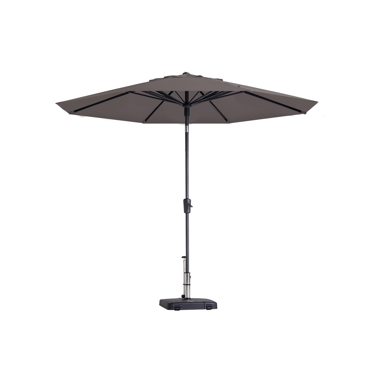 Madison Paros II luxe auto tilt parasol &Oslash;300 cm taupe