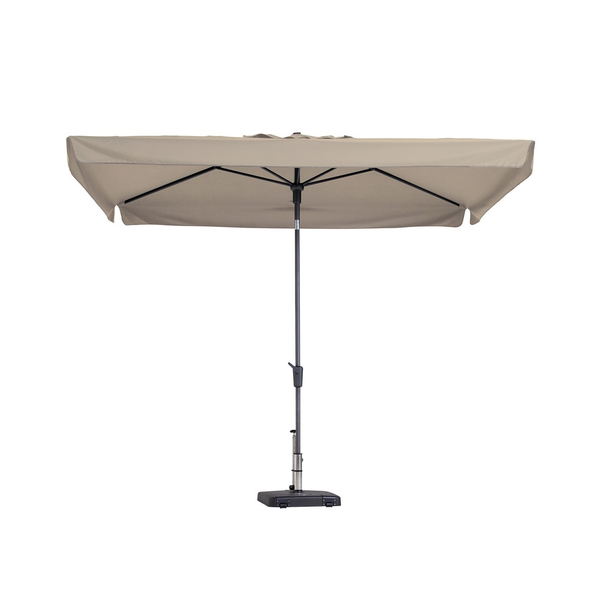 Madison Delos luxe parasol 200x300 cm ecru