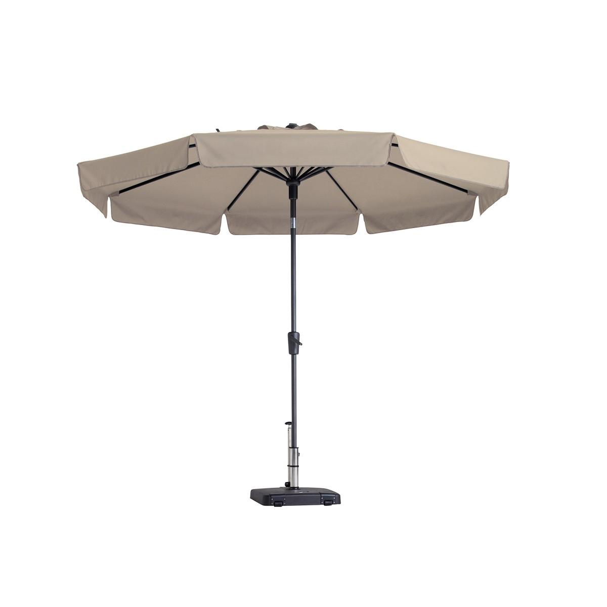 Madison Flores luxe parasol &Oslash;300 cm ecru