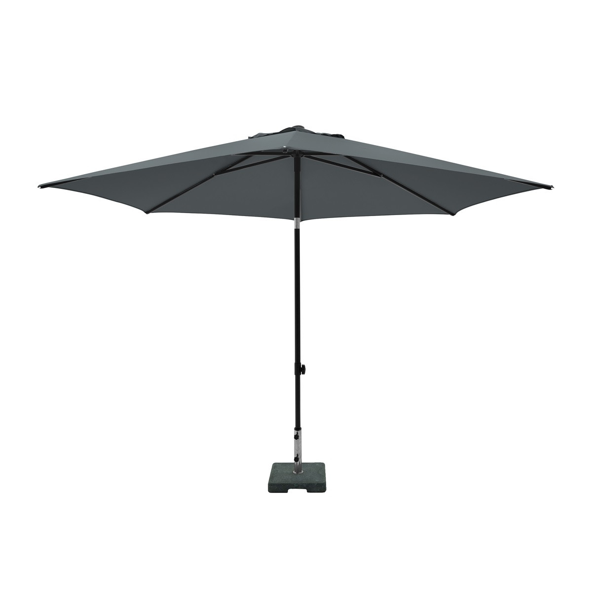 Madison Elba push-up parasol &Oslash;300 cm grey