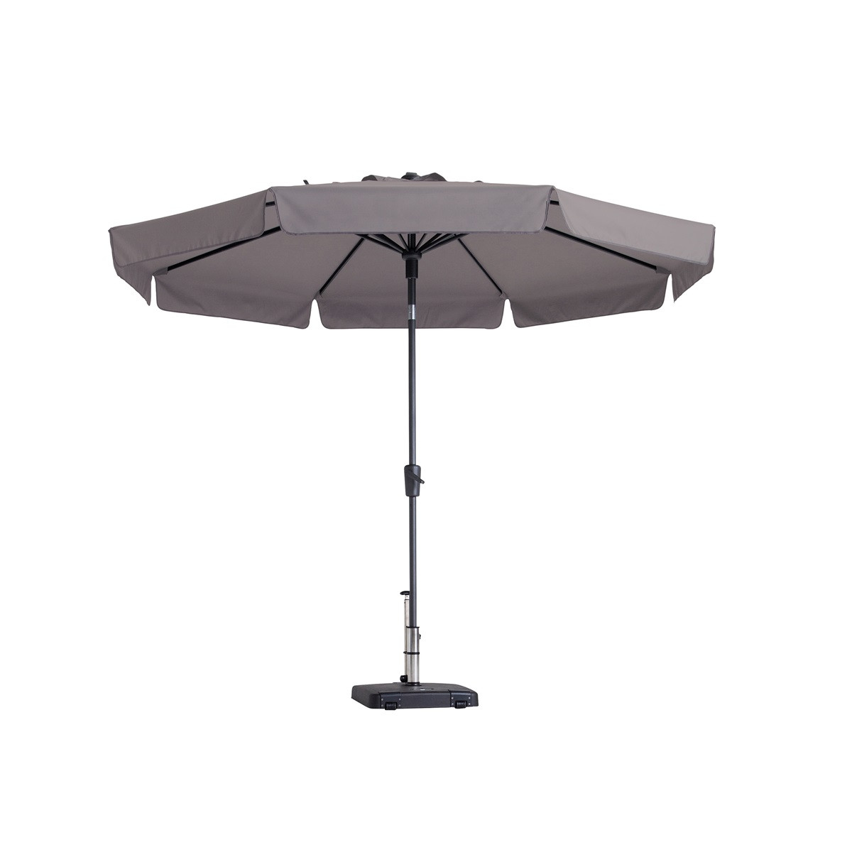Madison Flores luxe parasol &Oslash;300 cm taupe