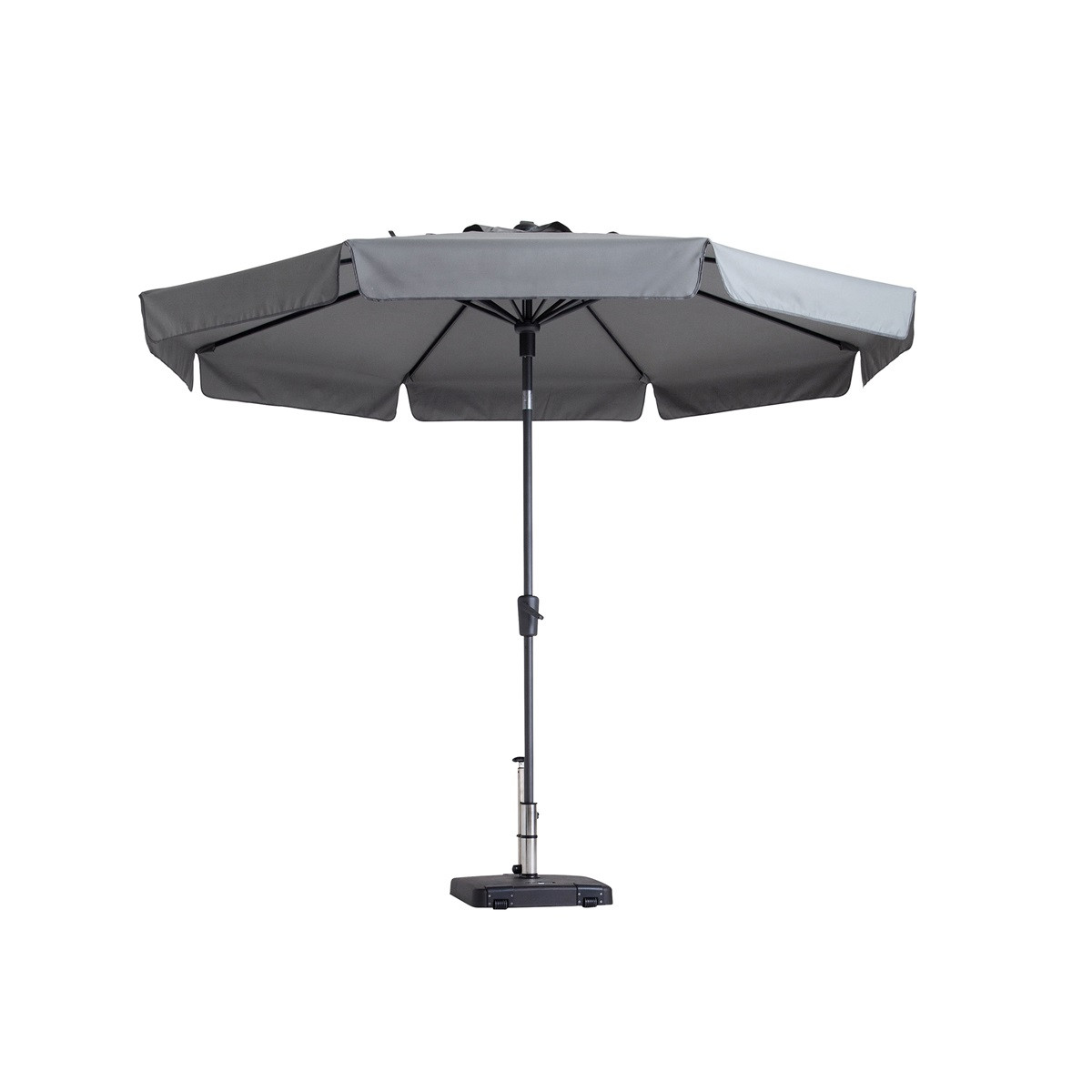 Madison Flores luxe parasol &Oslash;300 cm light grey