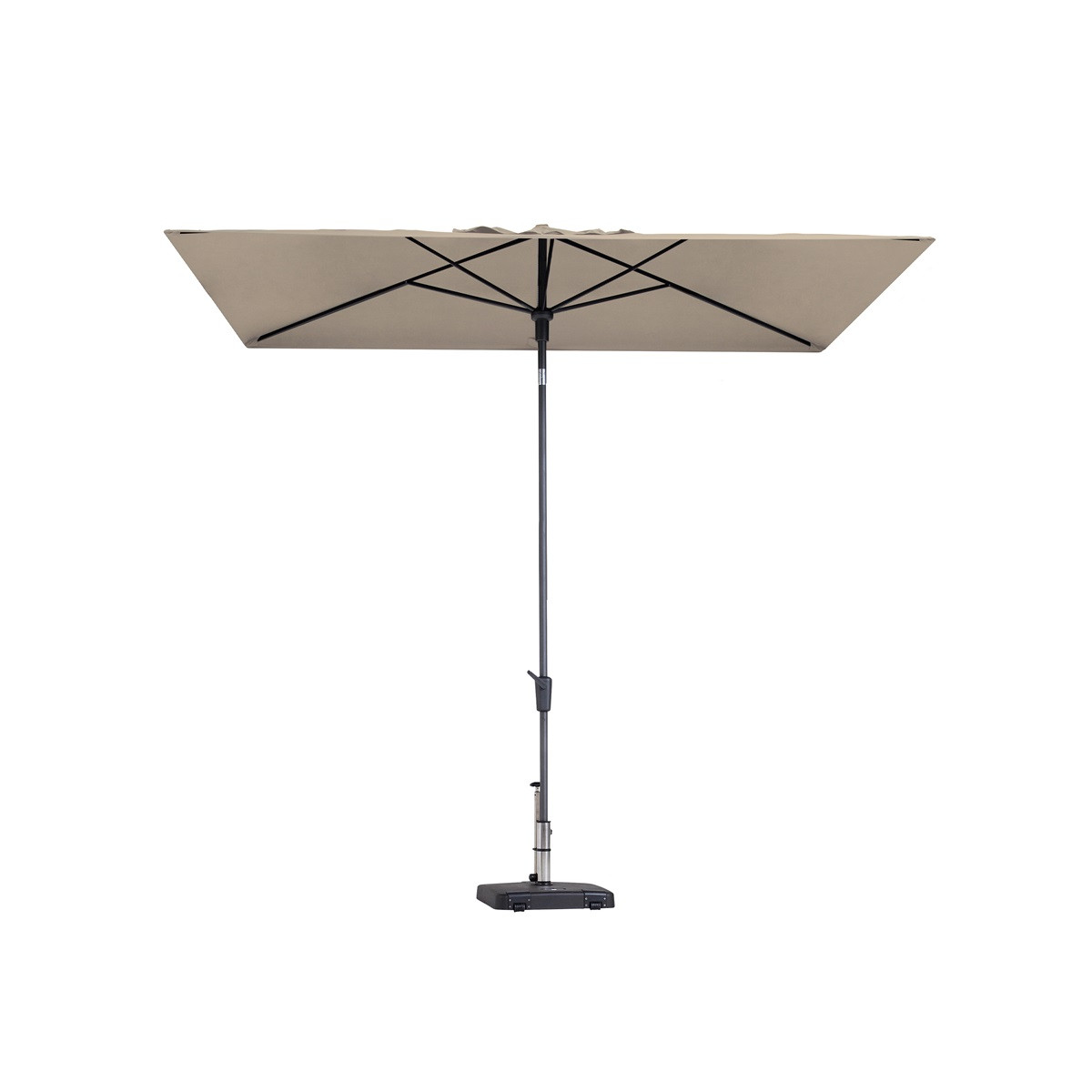 Madison Mikros luxe parasol 200x300 cm ecru