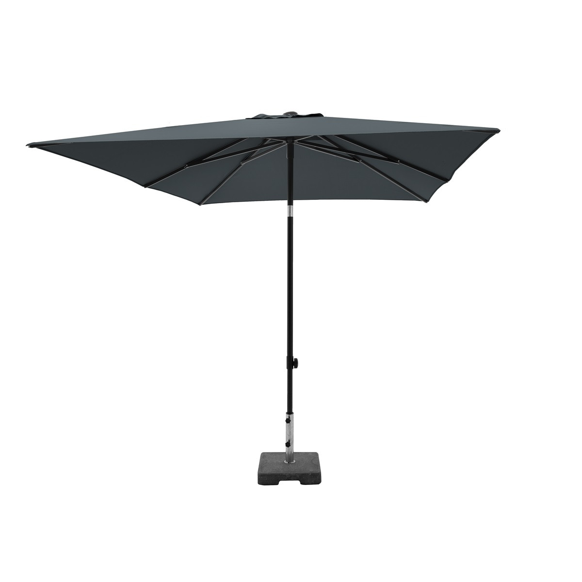Madison Denia push-up parasol 200x200 cm grey