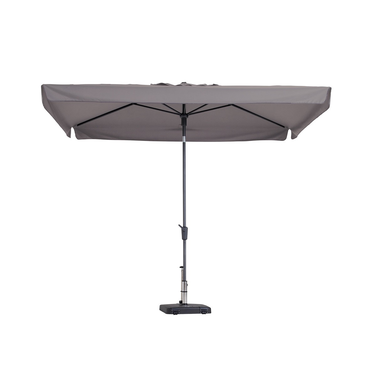 Madison Delos luxe parasol 200x300 cm taupe