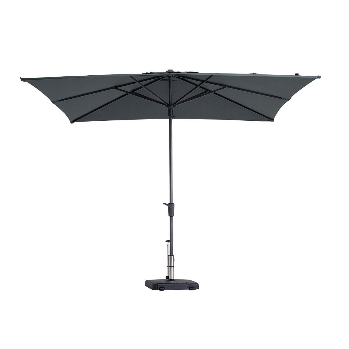Madison Syros luxe parasol 280x280 cm grey