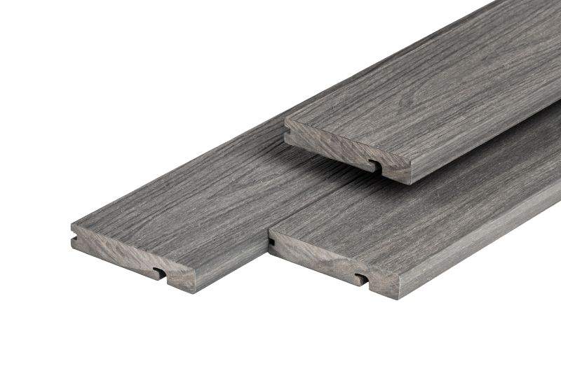PuraShield composiet eindplank dark grey 2,3 x 13,8 x 300 cm