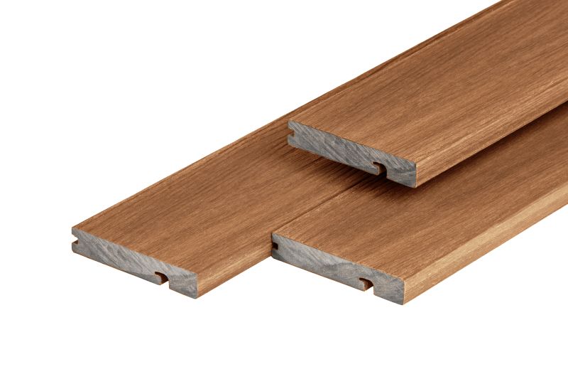 PuraShield composiet eindplank teak 2,3 x 13,8 x 300 cm