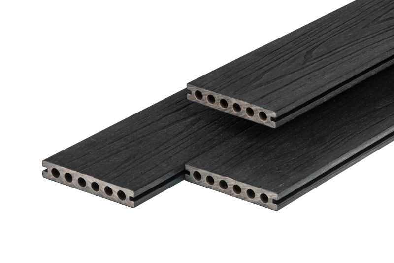 PuraShield composiet vlonderplank ebony black 2,3 x 13,8 x 300 cm