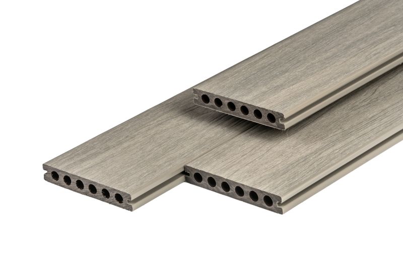 PuraShield composiet vlonderplank light grey 2,3 x 13,8 x 500 cm