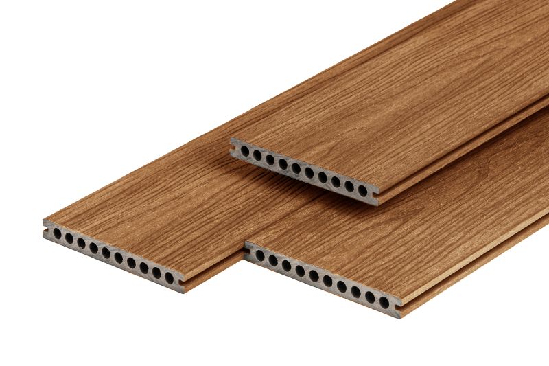 PuraShield composiet vlonderplank teak 2,3 x 21 x 400 cm