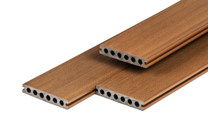 PuraShield composiet vlonderplank teak 2,3 x 13,8 x 300 cm