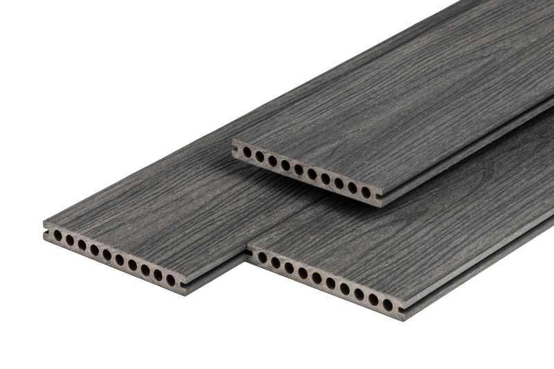 PuraShield composiet vlonderplank dark grey 2,3 x 21 x 300 cm