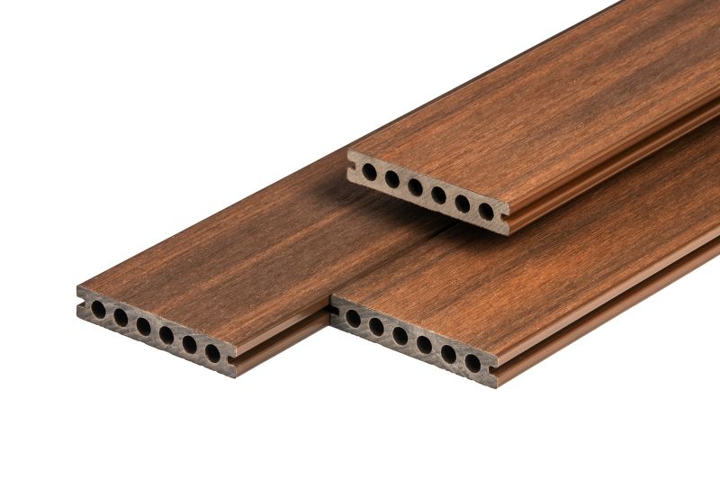 PuraShield composiet vlonderplank ip&eacute; 2,3 x 13,8 x 500 cm