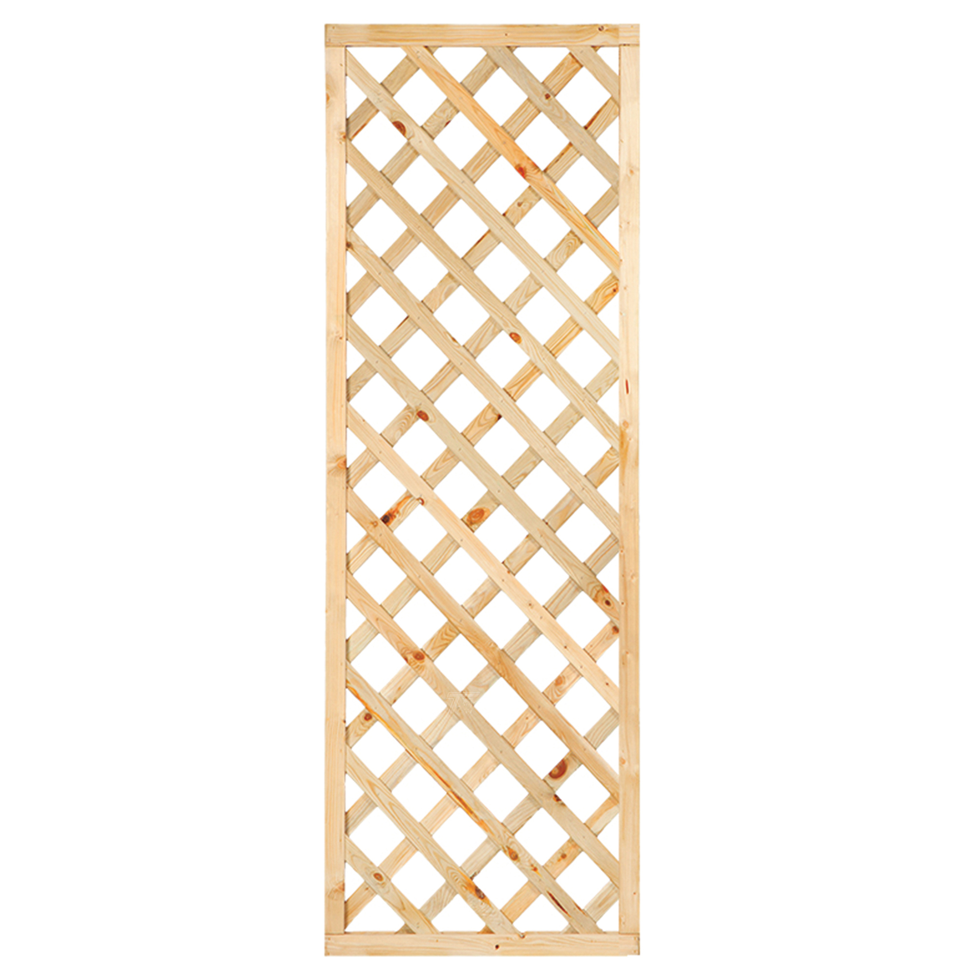 Trellis diagonaal Grenen groen ge&iuml;mpregneerd 60 x 180 cm