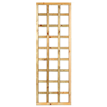 Trelils recht met rechte lijst 60cm