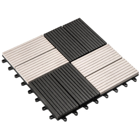 Tuintegel Premium composiet Quartz