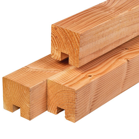 Sleuf/eindpaal 11.5x11.5x300cm