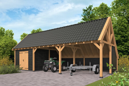 Billund, Red Class kapschuur XL, type 7, zwart