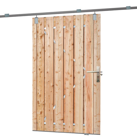 Schuifdeur lariks/douglas