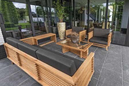 Teak Loungeset San Pedro 
