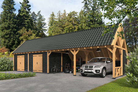 Kapschuur Billund, Red Class kapschuur XL, type 12, zwart