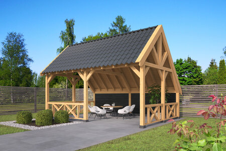 Billund, Red Class kapschuur XXL, type 4, zwart