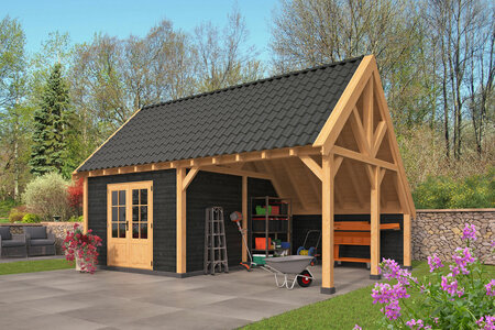 Billund, Red Class kapschuur XL, type 3, zwart