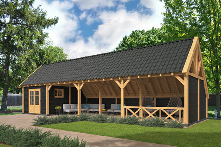 Kapschuur Billund, Red Class kapschuur XL, type 11, zwart