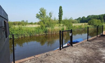 Enkelstaafmat 4/4 mm x 250 cm -2.5 meter breed