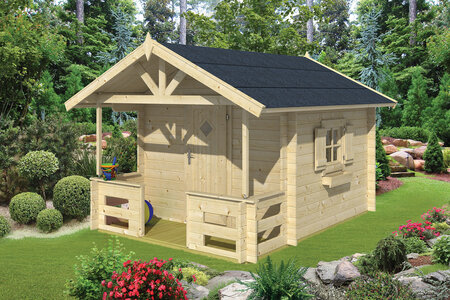 Speelhuisje Marii voor buiten - inclusief 13m² dakleer