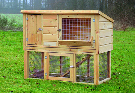 Konijnenverblijf Zijdehoen - Konijnenhok