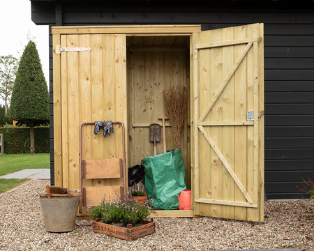 Tuinkast Zonnebloem 190 x 137 x 70 cm - Geïmpregneerd