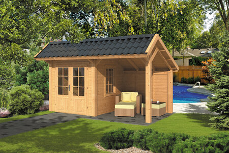 Kapschuur Bergen L, type 3 - 465 x 318 cm - Blank Douglas